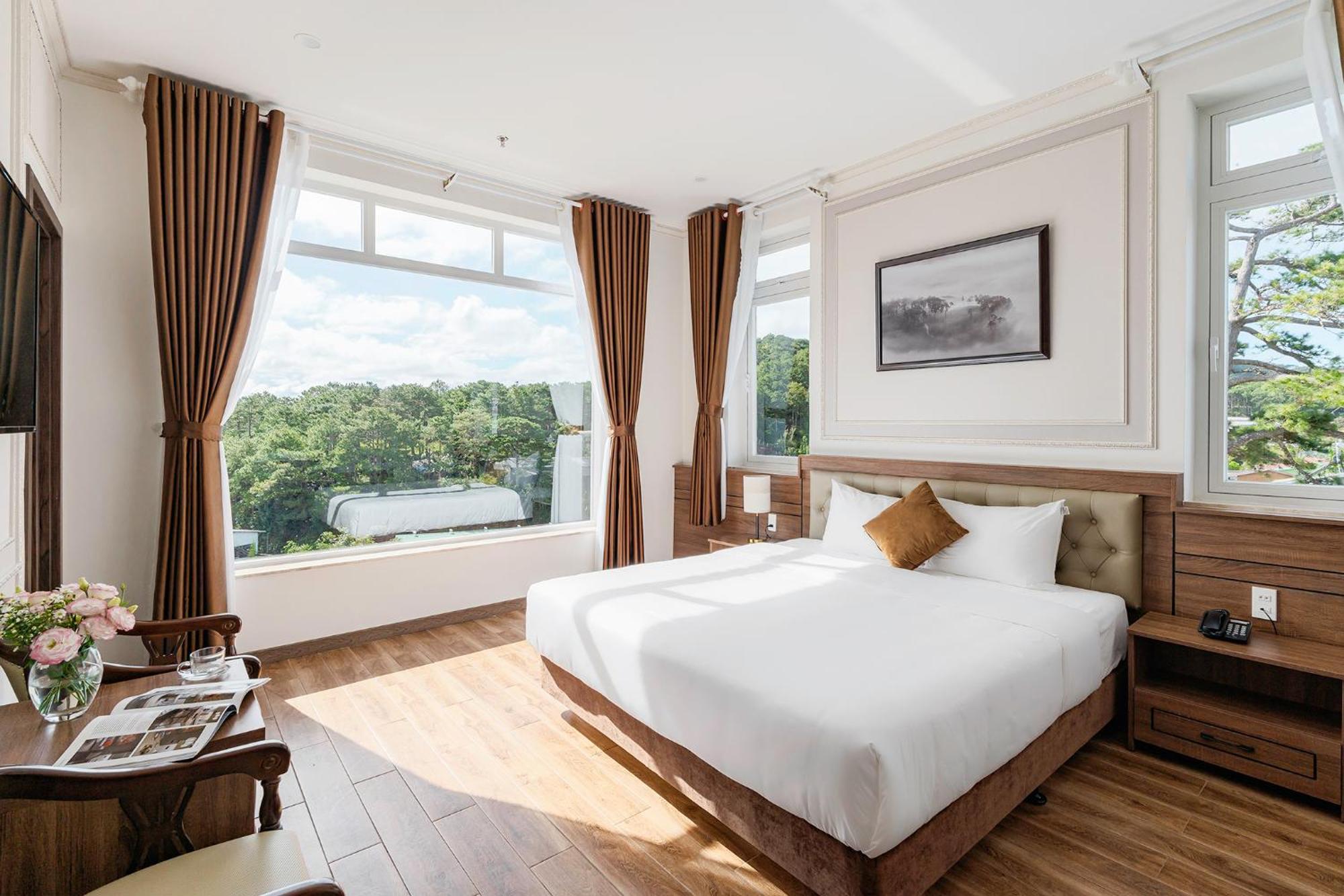 Pine View Hotel Dalat Bagian luar foto