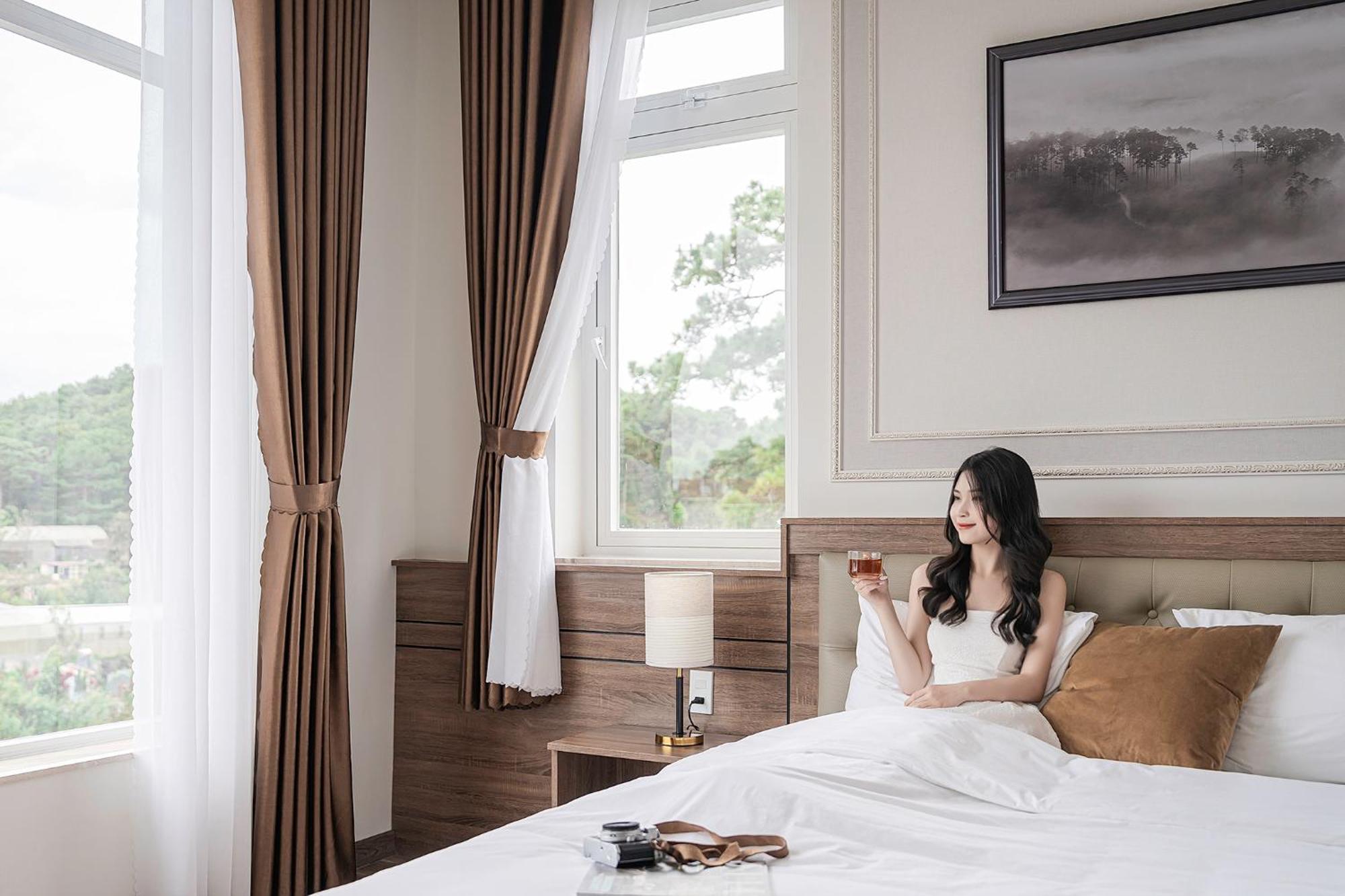 Pine View Hotel Dalat Bagian luar foto